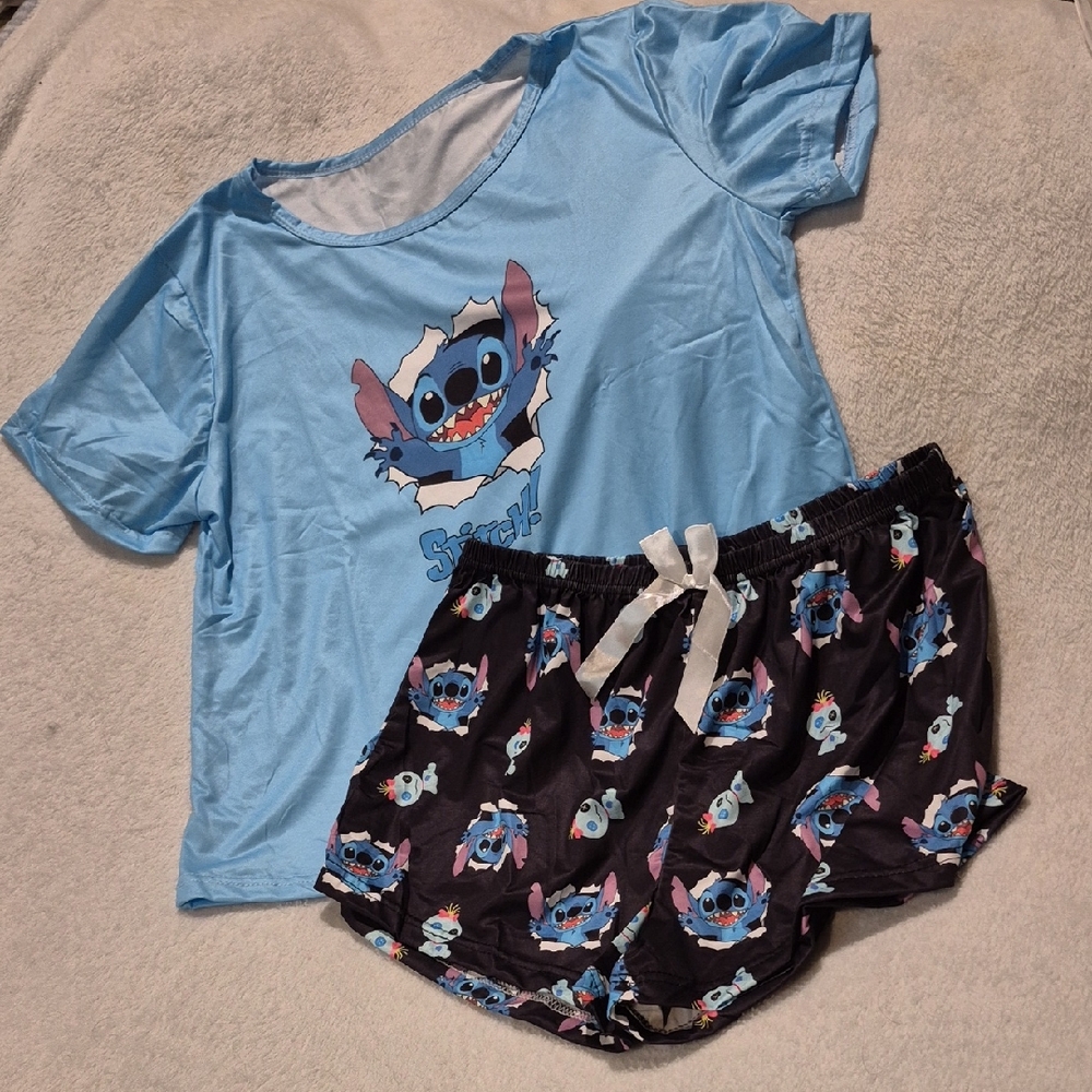 Stitch Character Pajama Set